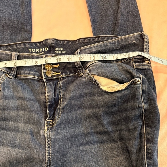 Torrid Dark Blue Skinny Jeans - Picture 7 of 10